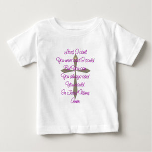 T-shirt Pour Bébé Prière Jésus