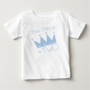 T-shirt Pour Bébé Prince 2e anniversaire