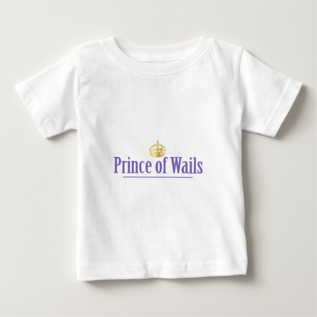 T-shirt Pour Bébé Prince des Wails / Princesse des Wails (Devant)