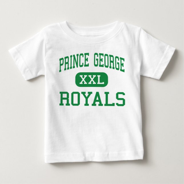 T-shirt Pour Bébé Prince George - Royals - High - Prince George (Devant)