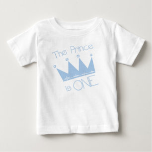 T-shirt Pour Bébé Prince Premier anniversaire