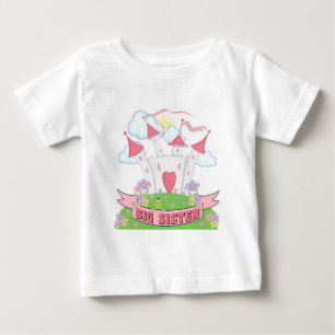 T-SHIRT POUR BÉBÉ PRINCESS GRANDE SOEUR