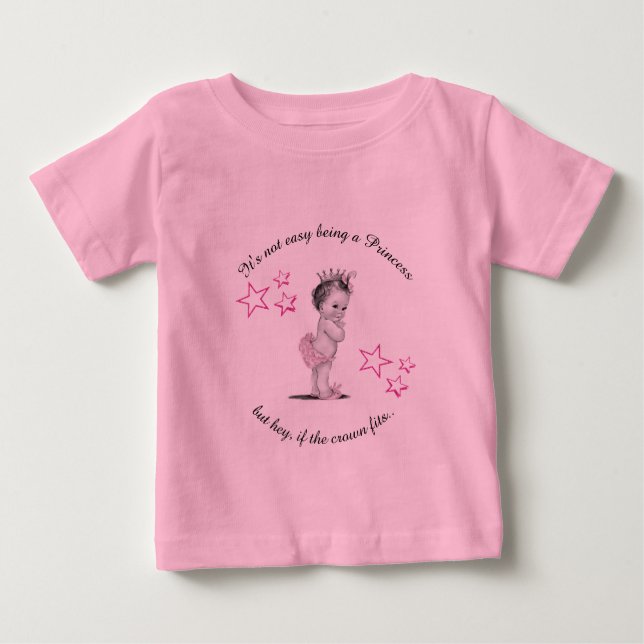 T-shirt Pour Bébé Princess Tutu Body Suite (Devant)