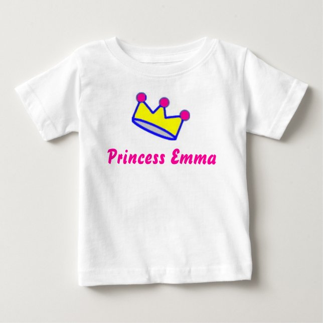 T-shirt Pour Bébé Princesse (Devant)