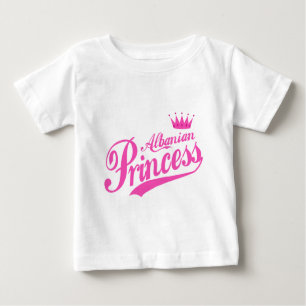 T-shirt Pour Bébé Princesse albanaise