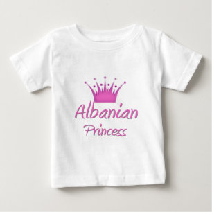 T-shirt Pour Bébé Princesse d'Albanie