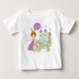 T-shirt Pour Bébé Princesse de brune
