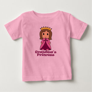 T-shirt Pour Bébé Princesse de grand-mère