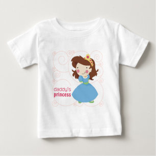 T-shirt Pour Bébé Princesse de papa