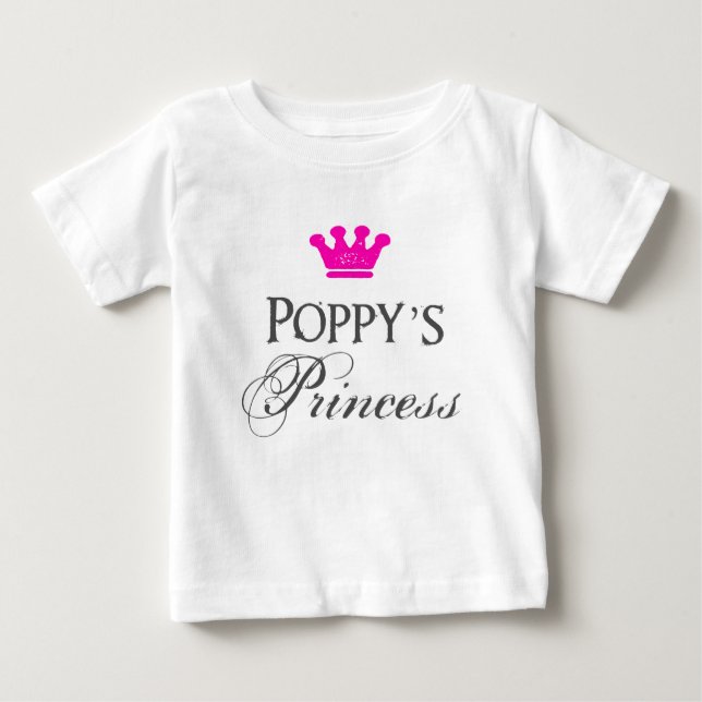 T-shirt Pour Bébé Princesse de Poppy (Devant)