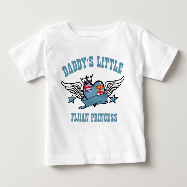 T-shirt Pour Bébé princesse fidjienne (Devant)