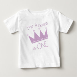 T-shirt Pour Bébé Princesse First Birthday