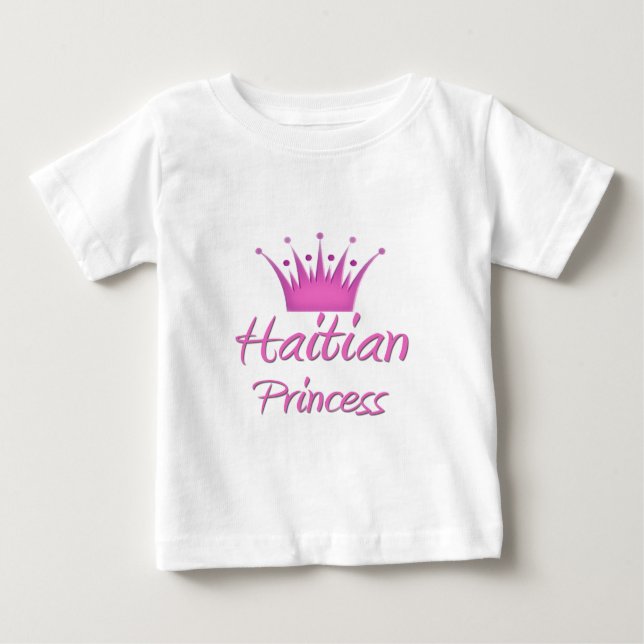 T-shirt Pour Bébé Princesse haïtienne (Devant)