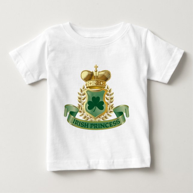T-shirt Pour Bébé Princesse irlandaise (Devant)
