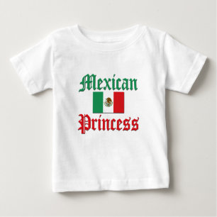 T-shirt Pour Bébé Princesse mexicaine