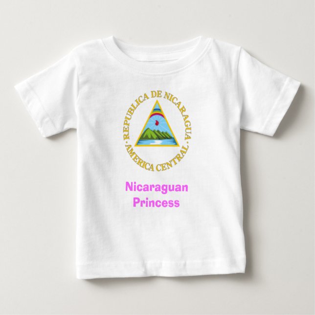 T-shirt Pour Bébé Princesse nicaraguayenne (Devant)