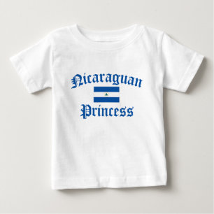 T-shirt Pour Bébé Princesse nicaraguayenne