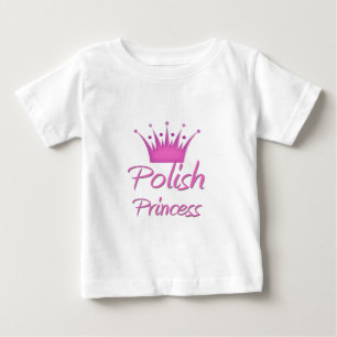 T-shirt Pour Bébé Princesse polonaise