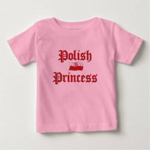T-shirt Pour Bébé Princesse polonaise