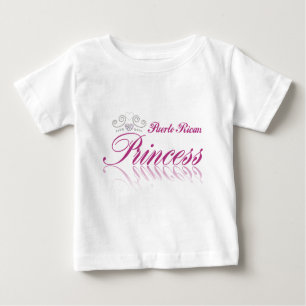 T-shirt Pour Bébé Princesse portoricaine