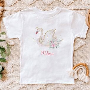 T-shirt Pour Bébé Princesse Swan