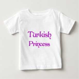 T-shirt Pour Bébé Princesse turque