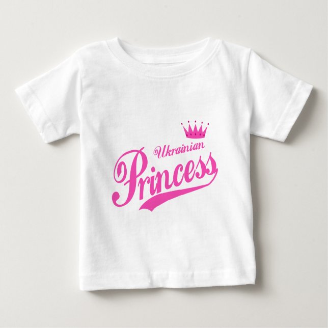 T-shirt Pour Bébé Princesse ukrainienne (Devant)