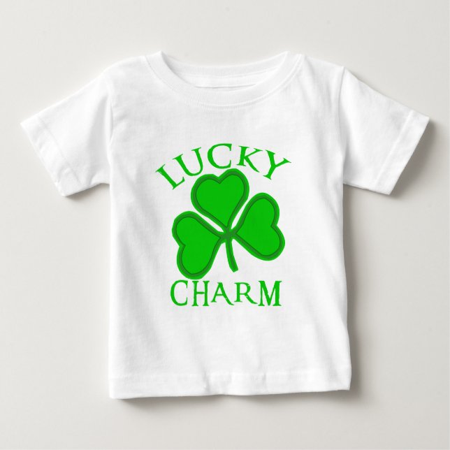 T-shirt Pour Bébé Produits Shamrocks Lucky Charm (Devant)