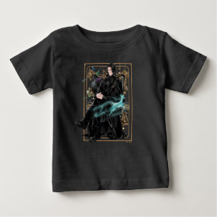T-shirt Pour Bébé Professeur Anime Severus Snape assis