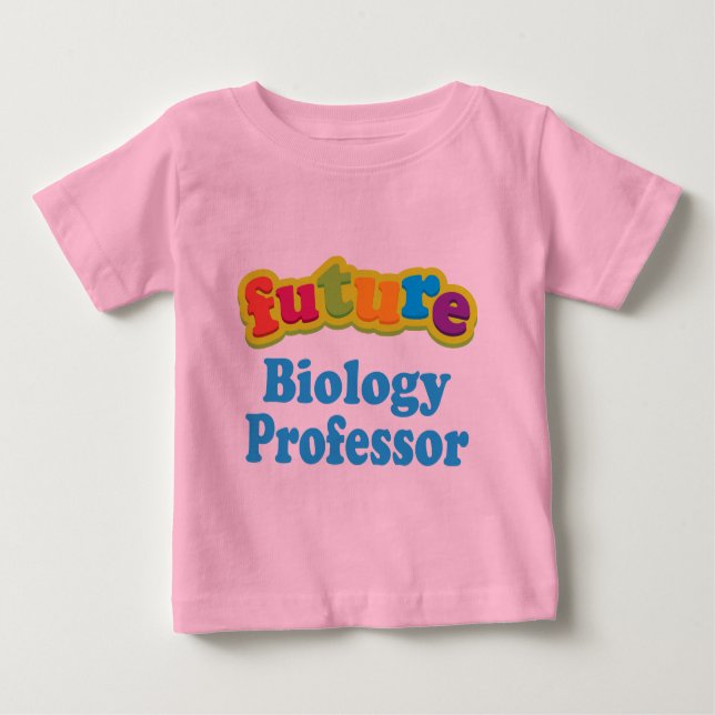 T-shirt Pour Bébé Professeur de biologie (avenir) pour l'enfant (Devant)