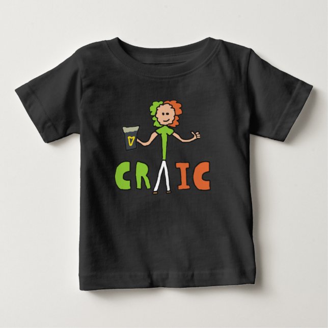 T-shirt Pour Bébé Profitez Du Craic (Devant)