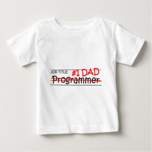 T-shirt Pour Bébé Programmeur de papa du travail