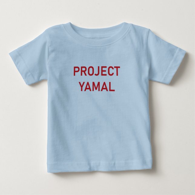 T-shirt Pour Bébé Projet Yamal (Devant)