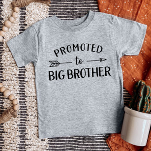 T-shirt Pour Bébé Promu à Big Brother Matching Sibling