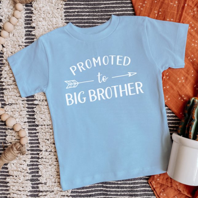 T-shirt Pour Bébé Promu à Big Brother Pregnancy Faire-part (Créateur téléchargé)