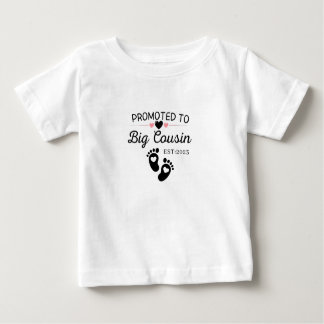T-shirt Pour Bébé Promu À Big Cousin Est 2023