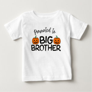 T-shirt Pour Bébé Promu au Citrouille de Big Brother Halloween