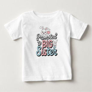 T-shirt Pour Bébé promue grande sœur