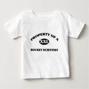 T-shirt Pour Bébé Propriété d'un SCIENTIFIQUE de ROCKET