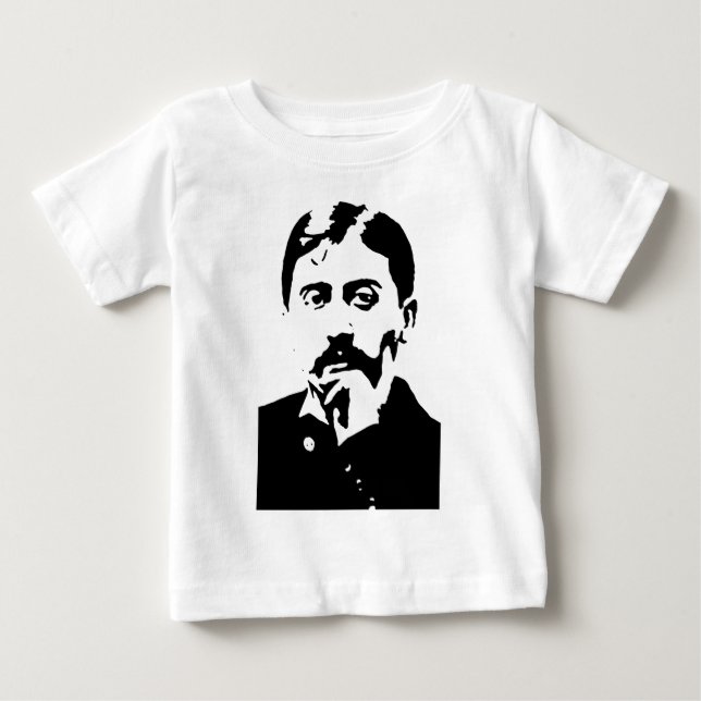 T-shirt Pour Bébé Proust (Devant)