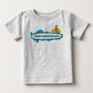 T-shirt Pour Bébé Provincetown - Cape Cod.
