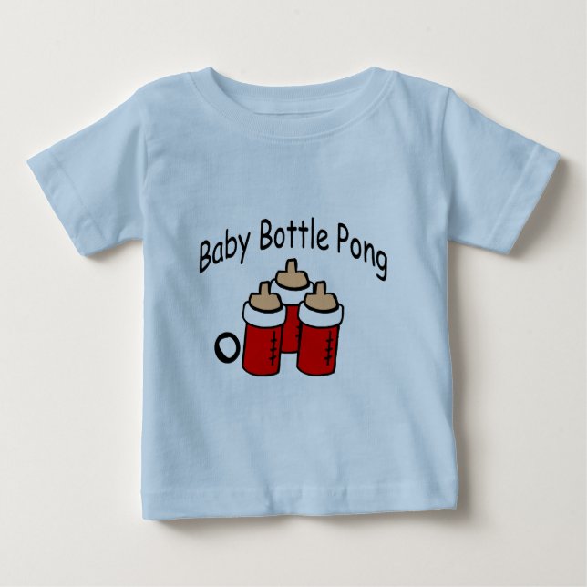 T-shirt Pour Bébé Puanteur de biberon (Devant)