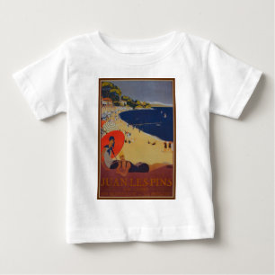 T-shirt Pour Bébé Publicité vintage de voyage