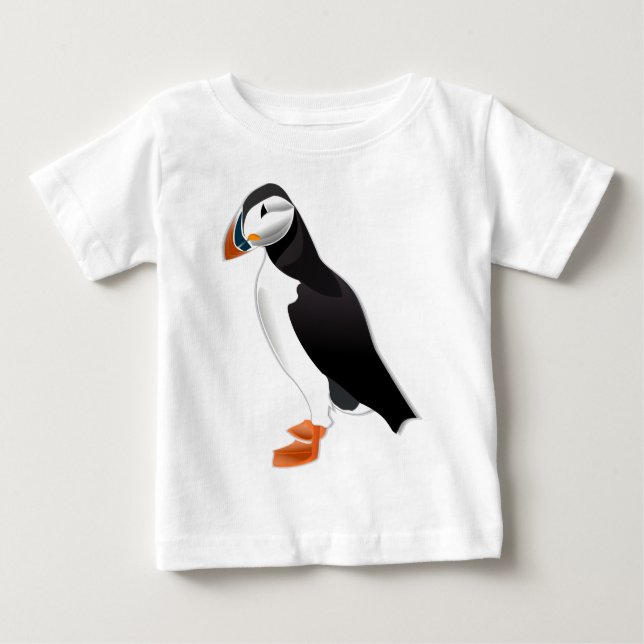 T-shirt Pour Bébé Puffin de l'Atlantique (Devant)
