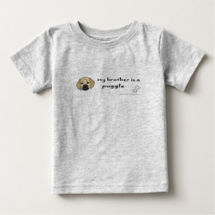 T-shirt Pour Bébé PuggleFawnBrother