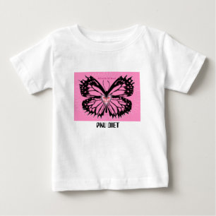 T-SHIRT POUR BÉBÉ PUISSANCE DE PINK2, BEAUTÉ ROUGE, RÉGIME DE PKU