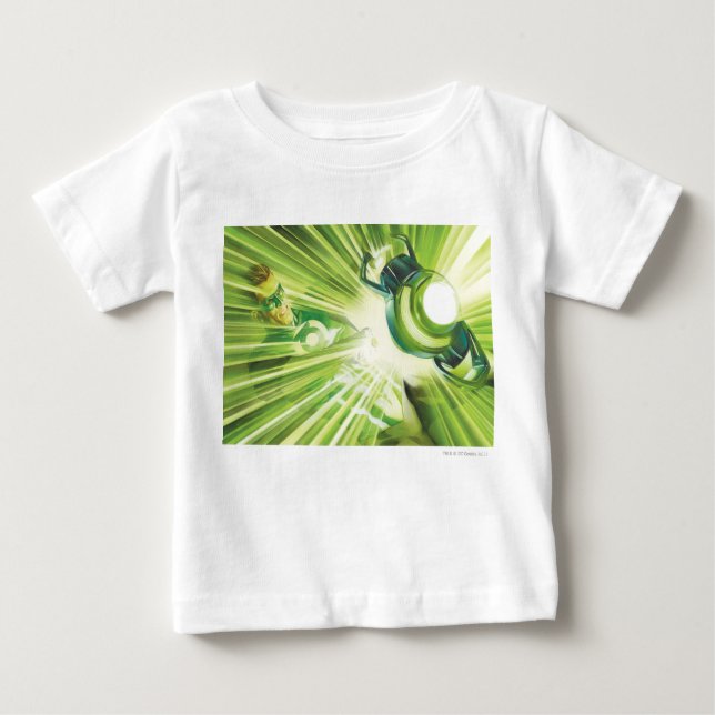T-shirt Pour Bébé Puissance verte (Devant)