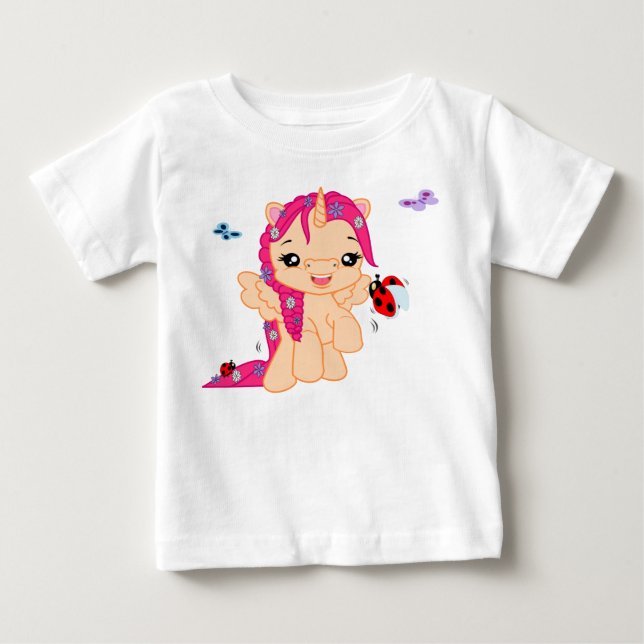 T-shirt Pour Bébé Pull à capuche pour nourrissons. (Devant)