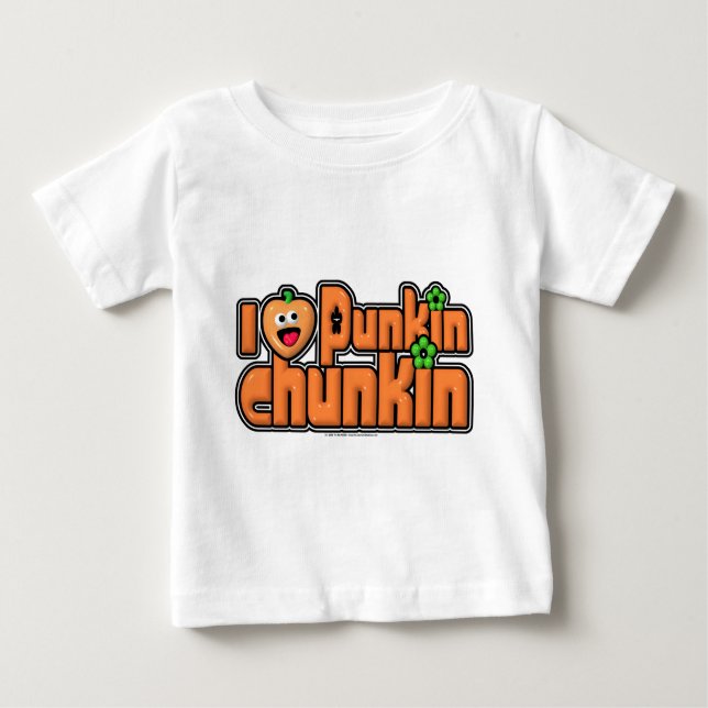 T-shirt Pour Bébé Punkin Chunkin (Devant)