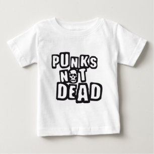 T-shirt Pour Bébé punks urgence mort